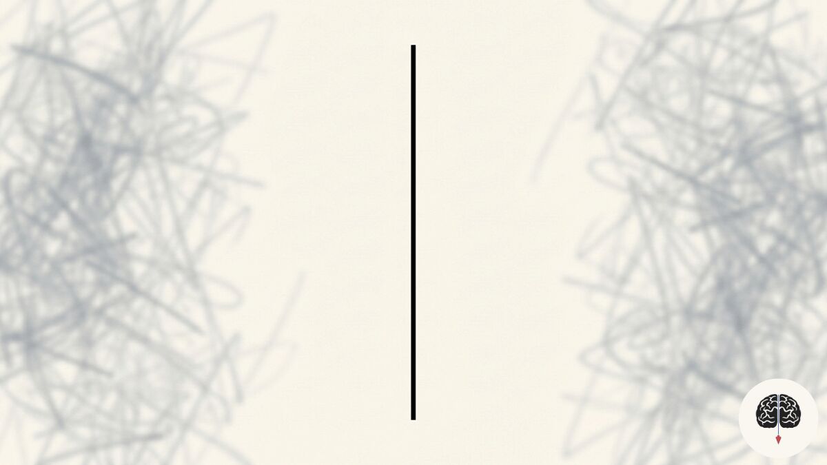 A busca pela clareza mental começa ao separar o foco do ruído Representação visual de clareza mental e foco