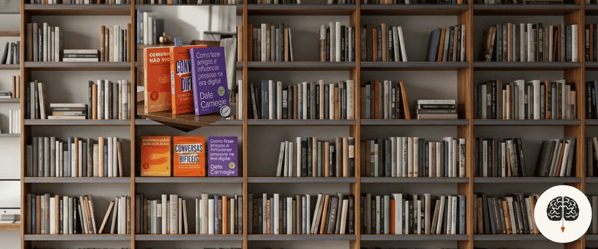 Coleção de livros sobre comunicação e relacionamentos profissionais